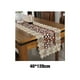 thumbnail image 4 of Mantel hueco transpirable Yuarrent Decoración del hogar Vino rojo 40*120cm, 4 of 6