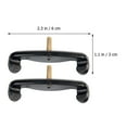 thumbnail image 2 of WRITWAA 2Pcs Shoulder Rest for Violin Black Latex Support Stable and Comfortable, 2 of 8