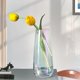 thumbnail image 4 of Luz de lujo Internet celebridad vidrio transparente pequeño florero decoración sala de estar arreglo floral ins estilo de alto grado simple Tulip Cultivo de agua, 4 of 8