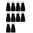 thumbnail image 2 of 20 Pack Bib Apron - Unisex Black Apron Bulk with 2 Roomy Pockets Machine Washable for Kitchen Crafting Bbq Drawing, 2 of 7