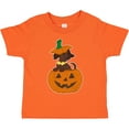 thumbnail image 3 of Inktastic Halloween Dachshund in Pumpkin Boys or Girls Toddler T-Shirt, 3 of 5