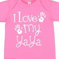 thumbnail image 4 of Inktastic I Love My Yaya Grandchild Boys or Girls Baby Bodysuit, 4 of 5