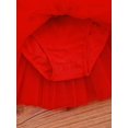 thumbnail image 6 of Zaldita Girls Sequin Ballet Tutu Dress Leotards Straps Dance Dress Stage Performance Dance Costumes Red S, 6 of 7