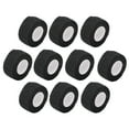 thumbnail image 4 of 10 rollos de cinta adhesiva elástica transpirable de 2,5 cm x 1,8 m para escribir (negro), 4 of 14