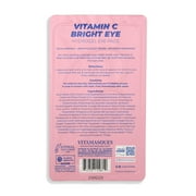 Vitamasques Vitamin C Hydrogel Eye Pads, Brighten, Vegan, 1 Pair
