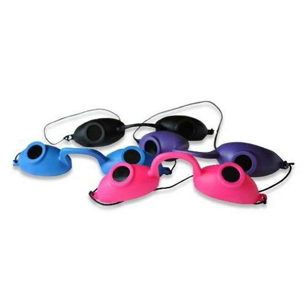 Tanning Goggles - 12-Pack Flexible Super Sunnies Assorted Colors - UV