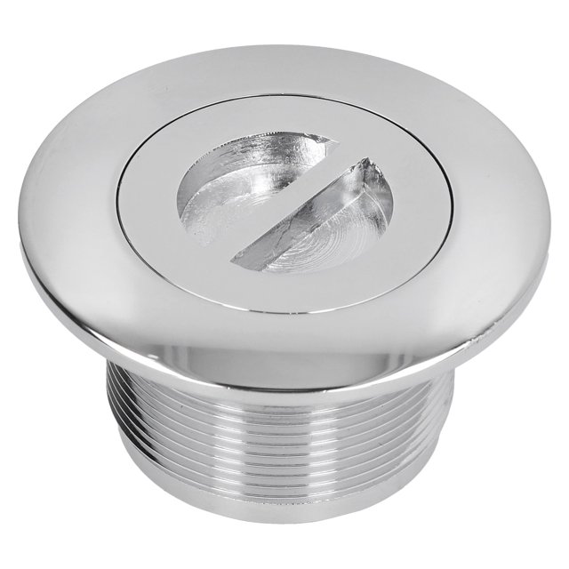 Swimming Pool Main Drain, Stainless Steel Suction Port Water Inlet Outlet Swimming Pool Accessory, 5.1cm / 2in Male Thread
