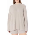 thumbnail image 4 of The Drop Womens Alice Crew-Neck Back-Slit Ribbed Pullover Sweaterpullover-Sweaters, 4 of 7