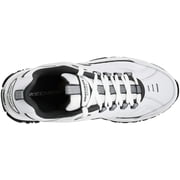 Skechers Energy Afterburn Lace-Up Sneakers, Mens Athletic Shoes with Leather and Mesh Upper