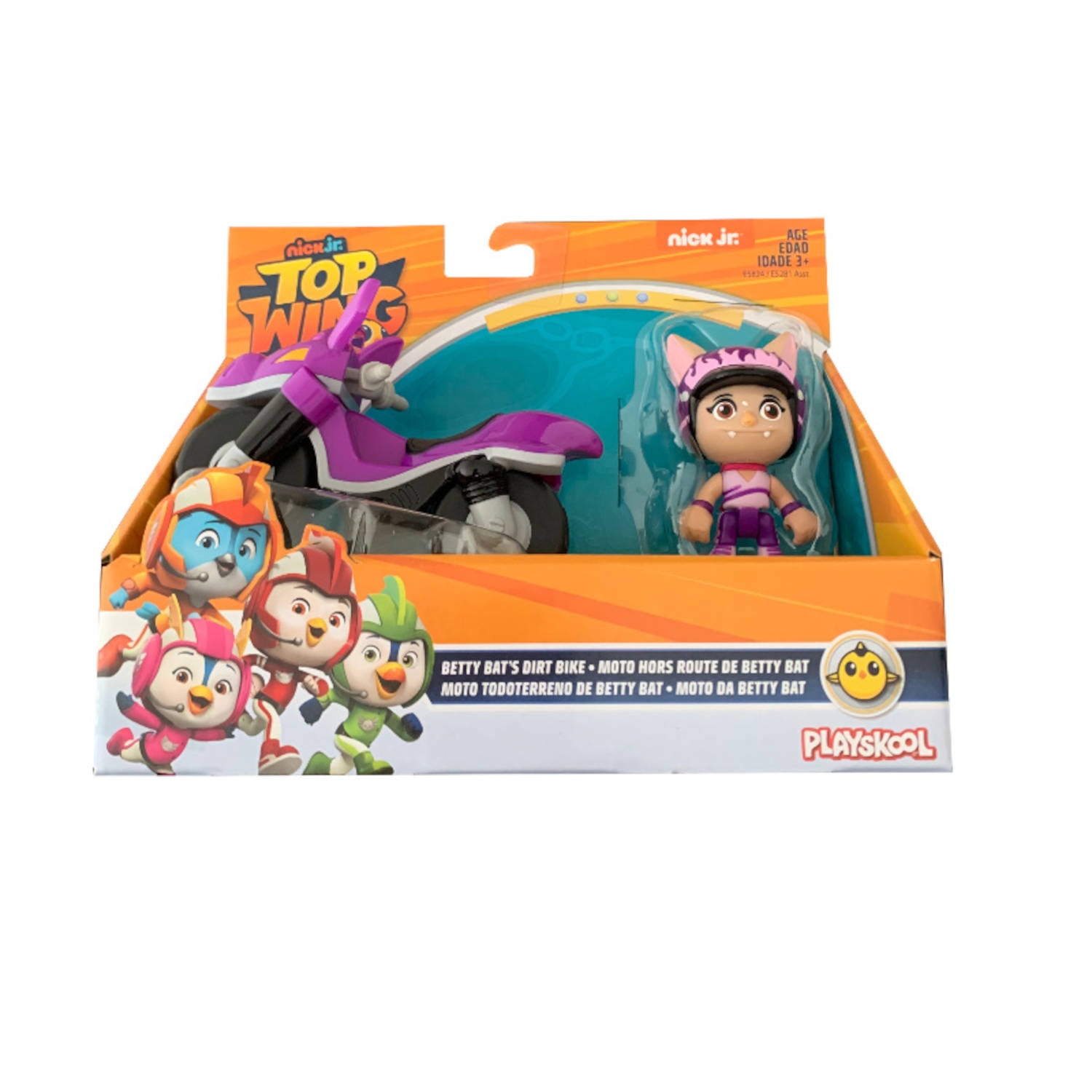 Vehículo top wing betty bat´s dirt bike Playskool Lider.cl
