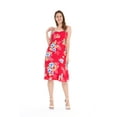 thumbnail image 4 of Hawaii Hangover Women's Hawaiian Mermaid Ruffle Dress in Hibiscus, 4 of 5