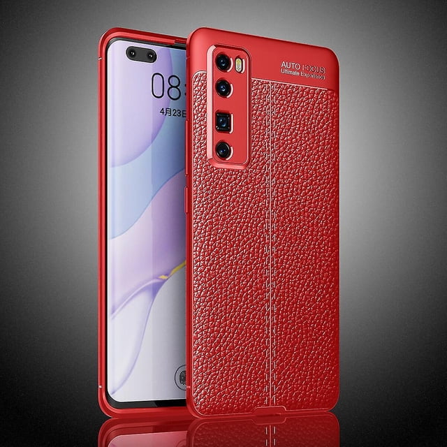 Funda blanda premium con estampado de lichi para Huawei Nova 7 Pro, protección completa para la cámara, agarre antideslizante, a prueba de golpes, estilo profesional