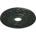 thumbnail image 3 of Ekena Millwork 22 1/4"OD x 4 3/4"ID x 1 1/4"P Robin Ceiling Medallion (Fits Canopies up to 6 1/4"), Hand-Painted Painted Turtle Crackle, 3 of 6