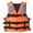 Orange, variant on Adult Life Jacket Assistance Vest Kayak Ski Buoyancy Fishing Water Rescue
