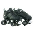 thumbnail image 2 of Chicago Mens’ Bullet Speed Skates Black Classic Quad Roller Skate, Size 11, 2 of 5