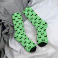 thumbnail image 5 of Rateoe alien cartoons for Women Casual Calf Socks - Cute Crew Socks - Thin Soft Above Ankle Socks Size 5-11, 5 of 6