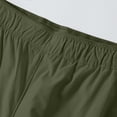 thumbnail image 4 of WAVSUF Men's Softshell Pants Loose Fit with Pockets Elastic Waist Fall Running Outdoor Pants Green L, 4 of 7