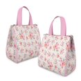 thumbnail image 2 of Pioneer Flower Floral Print Pattern Insulated Lunch Bag for Women & Adults,Large Portable Soft Cooler Lunch Bag,Thermal Food Storage Tote with Pearl Cotton,8.66L,8.75x5.75x9.5 Inch, 2 of 6