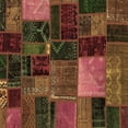 thumbnail image 1 of Ahgly Company Indoor Square Oriental Brown Modern Area Rugs, 4' Square, 1 of 4