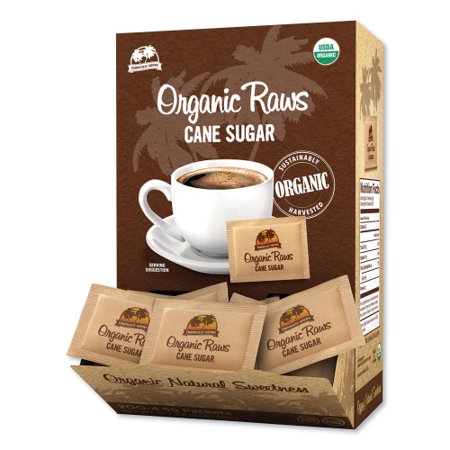1Pack Maui Brand Raw Turbinado Sugar Packets  0.16 oz Packet  200 Packets/Box (83035)