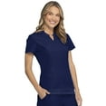 thumbnail image 6 of HeartSoul Break On Through Women's Scrubs Top Split Neck HS765, 6 of 7