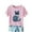 Pink, variant on Sexlip Womens Swimsuit Set Sitting Cat Print Cover Up Design Crew Neck Short Sleeve Casual Silhouette Breathable Fabric for Casual Beach Days Gray S