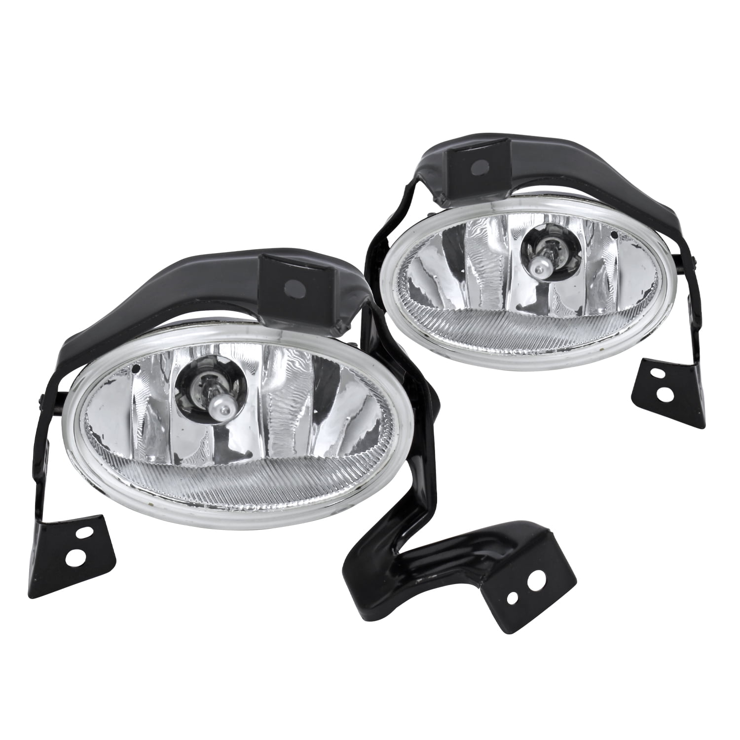 SpecD Tuning Clear Lens Fog Lights + H11 Bulbs + Switch Included for