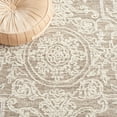 thumbnail image 6 of SAFAVIEH Ebony Ailin Traditional Area Rug, Ivory/Dark Grey, 5' x 8', 6 of 7