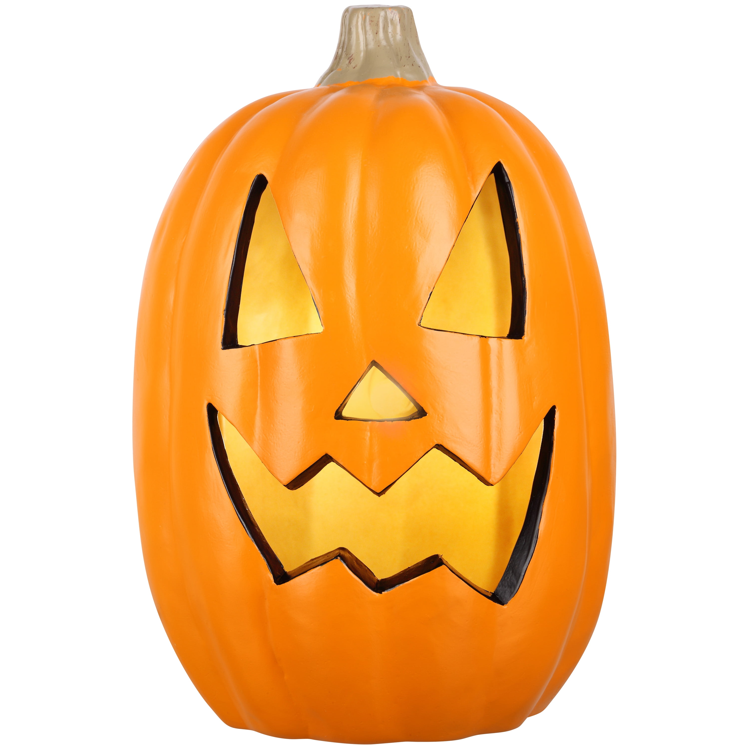 16x16 Spooky Halloween Pumpkin Costume Gifts Trick Or Treat Scary Skull Halloween Jack O Lantern Pumpkin Throw Pillow Multicolor