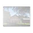 thumbnail image 5 of U R There Photography Otisville Grey Rustic Farmhouse Tempered-Glass Cutting Board 8"x 11", 5 of 9