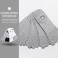 thumbnail image 7 of LABSERRON Women Toe Socks Casual Sporty 4 Pairs 9.8x3.9x0.2in, 7 of 7