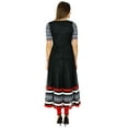 thumbnail image 4 of Bimba Womens Black Net Anarkali Kurta Chic Style Kurti Long Formal Party Dress, 4 of 6