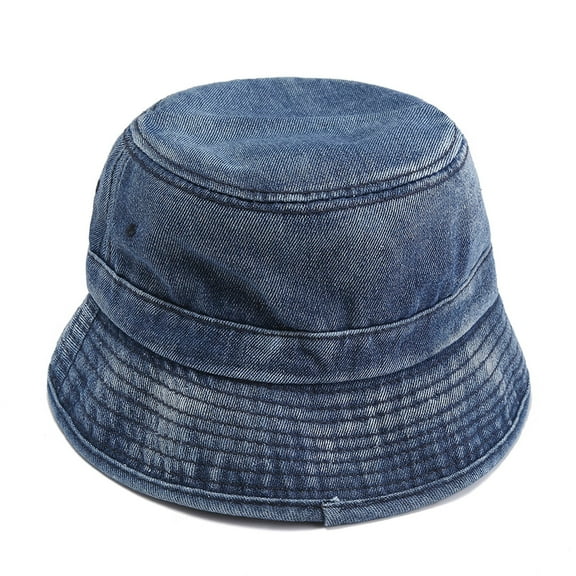 Yanyanz Bucket Hats for Women, Women Hat Hat Sun Fisherman Hat Print Double-sided Fashion Baseball Caps, Hat Navy One Size
