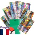 thumbnail image 1 of Tarjeta Pokémon francesa escarlata y violeta, tarjeta rara de cristal de titanio, Charizard EX GX TAG MEGA, tarjeta de batalla de Pokémon, 60/100 Uds., 1 of 5