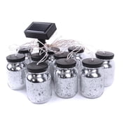 malibu 1x10 solar mason jar string lights