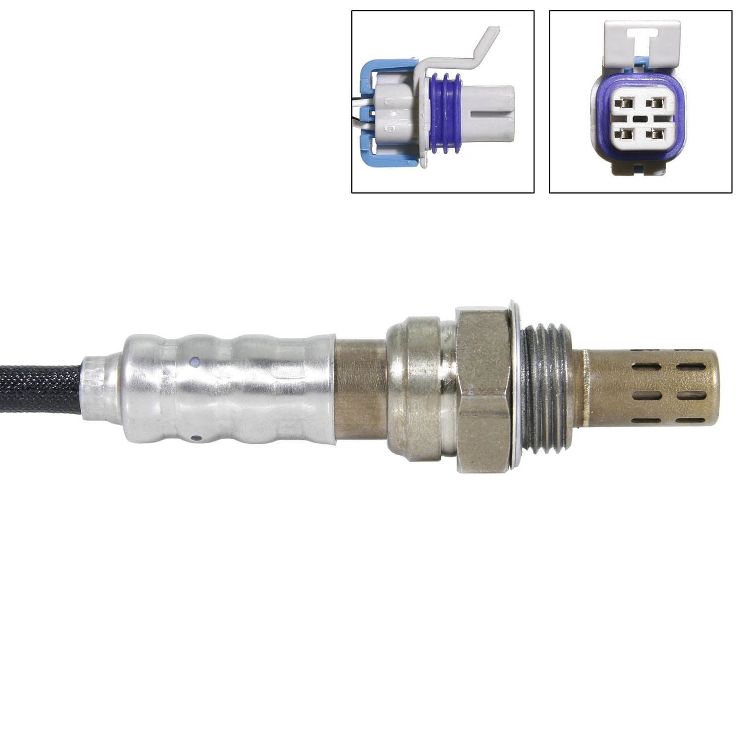 Maxfavor 4X O2 Oxygen Sensor for 2006-2003 Chevrolet Silverado 1500, GMC 4.8L Upstream + Downstream