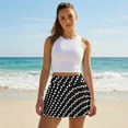 thumbnail image 5 of Uorisango Black Polka Dots Tennis Golf Skirts Size L Fashion Golf Athletic Activewear Skorts with Pockets Relaxed Daily Wear for Workout Pickleball Running, 5 of 7