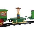 thumbnail image 3 of Disney Pixar Toy Story Holiday Train Set – Locomotive, Woody Sleigh Car, Coal Car & Caboose, 3 of 6