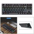 thumbnail image 1 of USB 87 estándar para juegos punk para Windows Gamer Qui negro shamjiam Teclado mecánico, 1 of 9