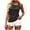 Dark Gray, variant on SwiftWear Women's Tank Tops Asymmetric Wide Straps Casual Stretch Sleeveless Workout Cami Summer Top for Daily Gym Yoga