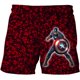 thumbnail image 2 of Marvel Spiderman Captain America Shorts Boys Pants Summer Girl Shorts Children Student Kids Beach Shorts Sports Pants Kids Cloth14T Gong Bohan LED, 2 of 2