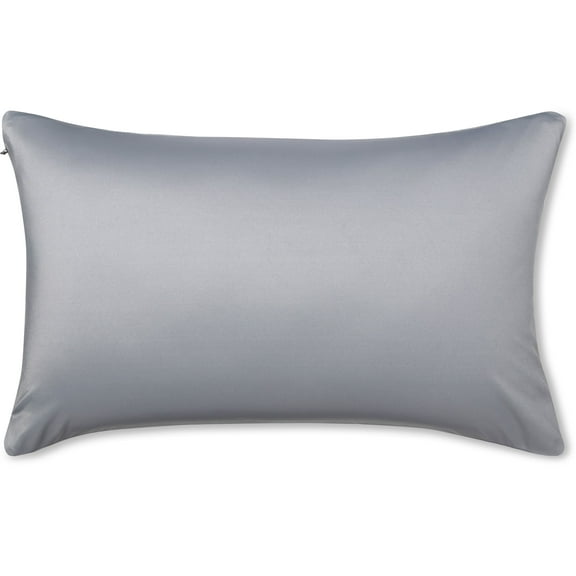 12" x 20" Throw Pillow – Dark Grey: 1 PCS Luxurious Premium Microbead Pillow With 85/15 Nylon/Spandex Fabric. Forever Fluffy, Outstanding Beauty & Support. Silky, Soft & Beyond Comfortable