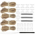 thumbnail image 1 of 1 Set Pleated Shade Repair Kit RV Window Shade Restringing Kit Camper Blinds Replacement Parts, 1 of 2