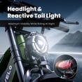 thumbnail image 6 of CBVELO Adult Electric Mountain Bike, 750W, 100Miles Range, 26" Fat Tire, 60V 50AH Battery, Full Suspension Cruiser Bicycle, 6 of 7