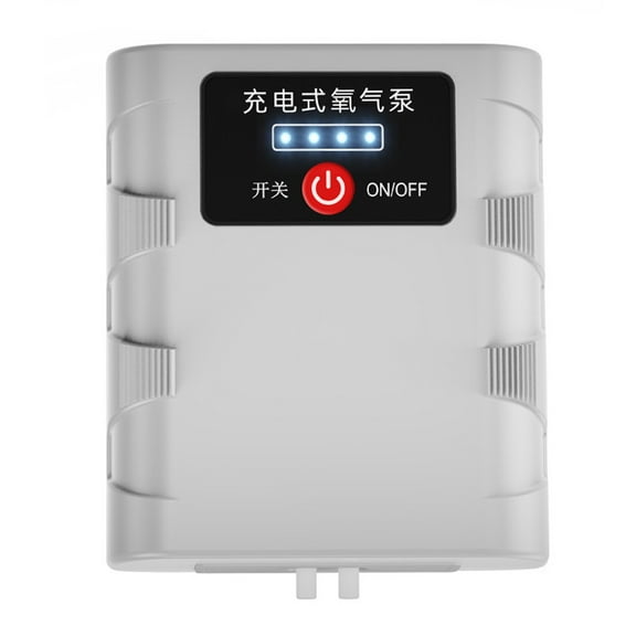 PASILI Portable Waterproof Oxygen Pump: Rechargeable, High Power & Quiet For Fishing!