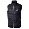 thumbnail image 2 of Men's Cutter & Buck Navy ETSU Buccaneers Rainier PrimaLoft Big & Tall Eco Insulated Full-Zip Puffer Vest, 2 of 3