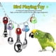 thumbnail image 4 of Loro Con Cucharas De Metal De Colores Colgando Jaula De Juguete Lovebird Para Loros. Afortunado Sencillez, 4 of 5