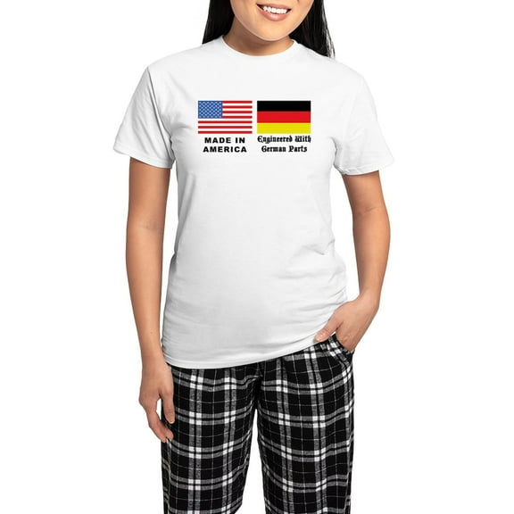 CafePress - Oct82 Women's Light Pajamas - Women's Short Sleeve Print T-Shirt and Pants Light Cotton Pajama Set