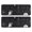 Black White Gothic, variant on Kitchen Rugs Sets Of 2,Black Skull Flower Mushroom Pattern Anti Fatigue Kitchen Mat Rugs Non Slip Washable,Decorative Kitchen Floor Mats for Kitchen,Sink,Laundry,17"x47" 17"x47"