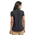 thumbnail image 2 of Port Authority Women's Grid Polo, 2 of 2